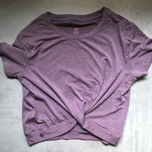 BuffBunny Knotty Top - Size Large - Lavender